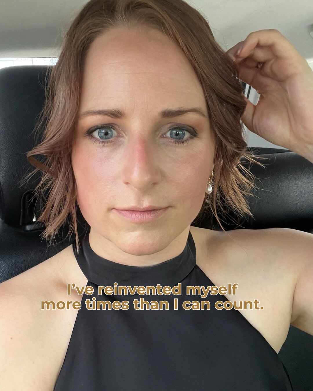 Nicole Roundy on Instagram: I’ve reinvented myself enough to know the process isn’t glamorous.
